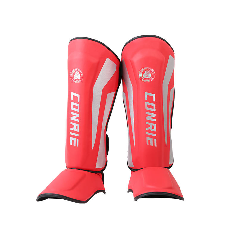 Power Punch SATRA SF Approved KANGRUI Professional Protection Premium PU Shin Guards