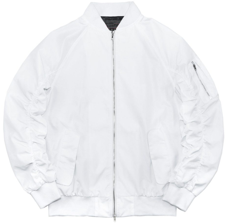Power Punch Free Sample Custom Wholesale Raglan Sleeve Edition MA 1 Flight Men Bomber Angle 4