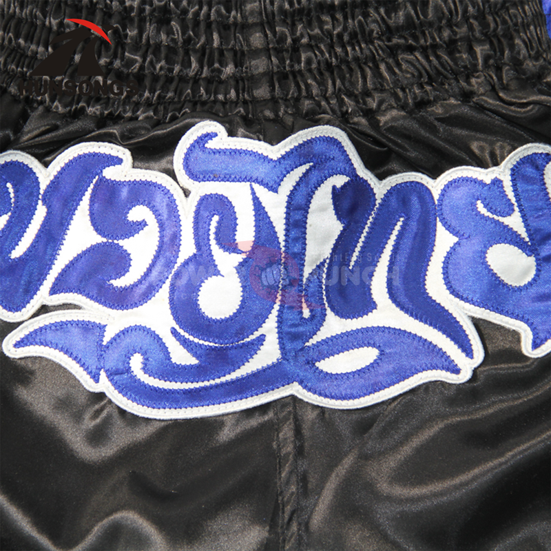 Power Punch Traditional High-Slit Muay Thai & Kickboxing Trunks Angle 3