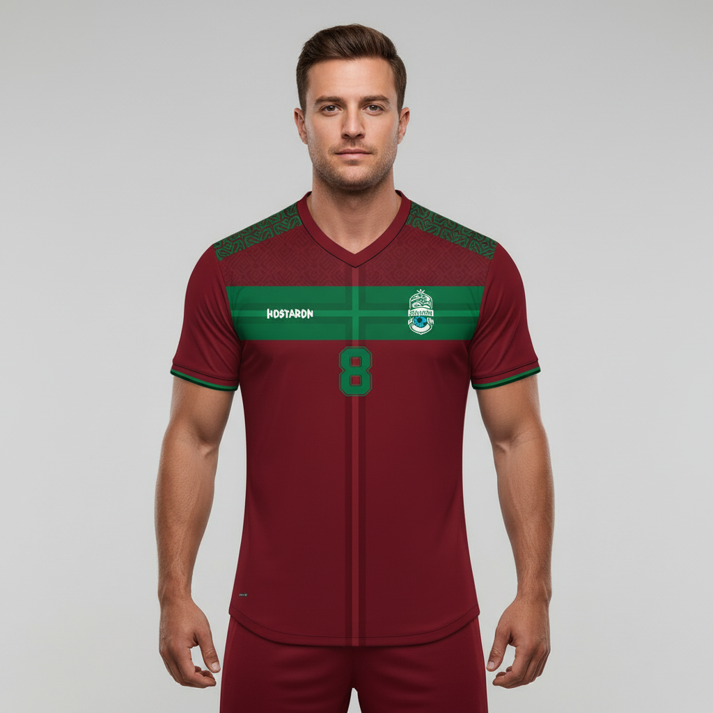 Power Punch HOSTARON Custom Original Reto Combination Clothes League Soccer Referee Jersey and