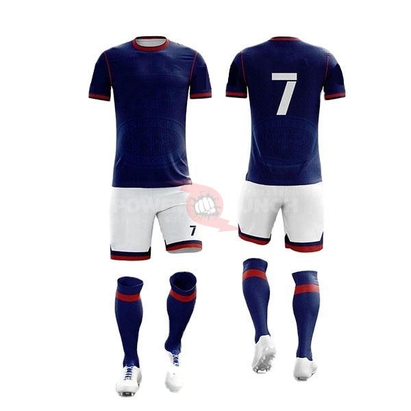 Power Punch Fashion Model Sublimated Custom logo Sports Soccer Football Uniform Jersey