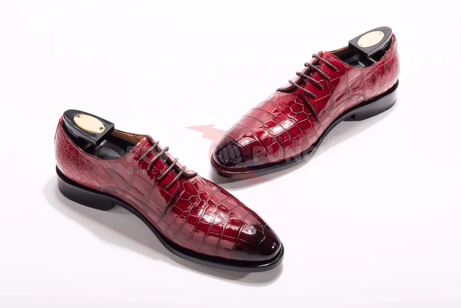 Power Punch Goodyear Welt Custom Design Shoes Men Match crocodile Leather Jacket and Angle 3