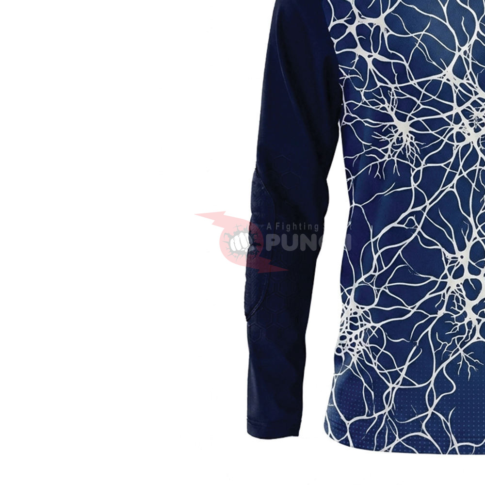 Power Punch Wholesale Sublimation Printed Soccer Goalkeeper Jersey for Adults Custom Team Name - Angle 5