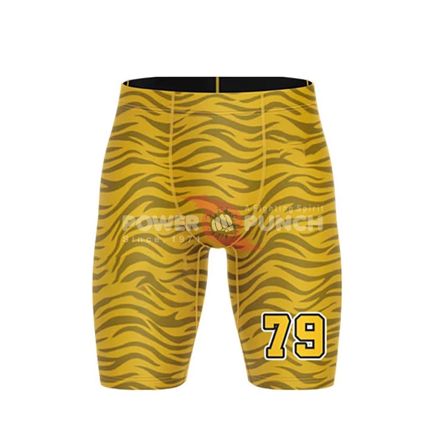 Power Punch Custom 7V7 Compression Hooded Jerseys Adults Unisex Breathable High Quality Polyest - Angle 3