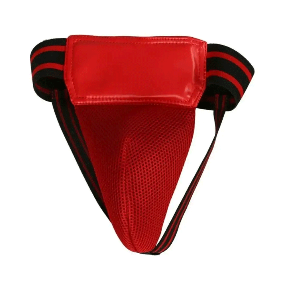 Power Punch Wholesale New Dummy Leather PU Groin Guard for Men &amp; Women Angle 5