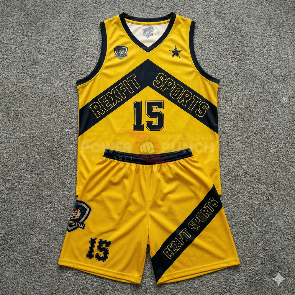 Power Punch Rexfit Blue Custom Basketball Jerseys Personalized Printed Men Women Youth Team Uni - Angle 5