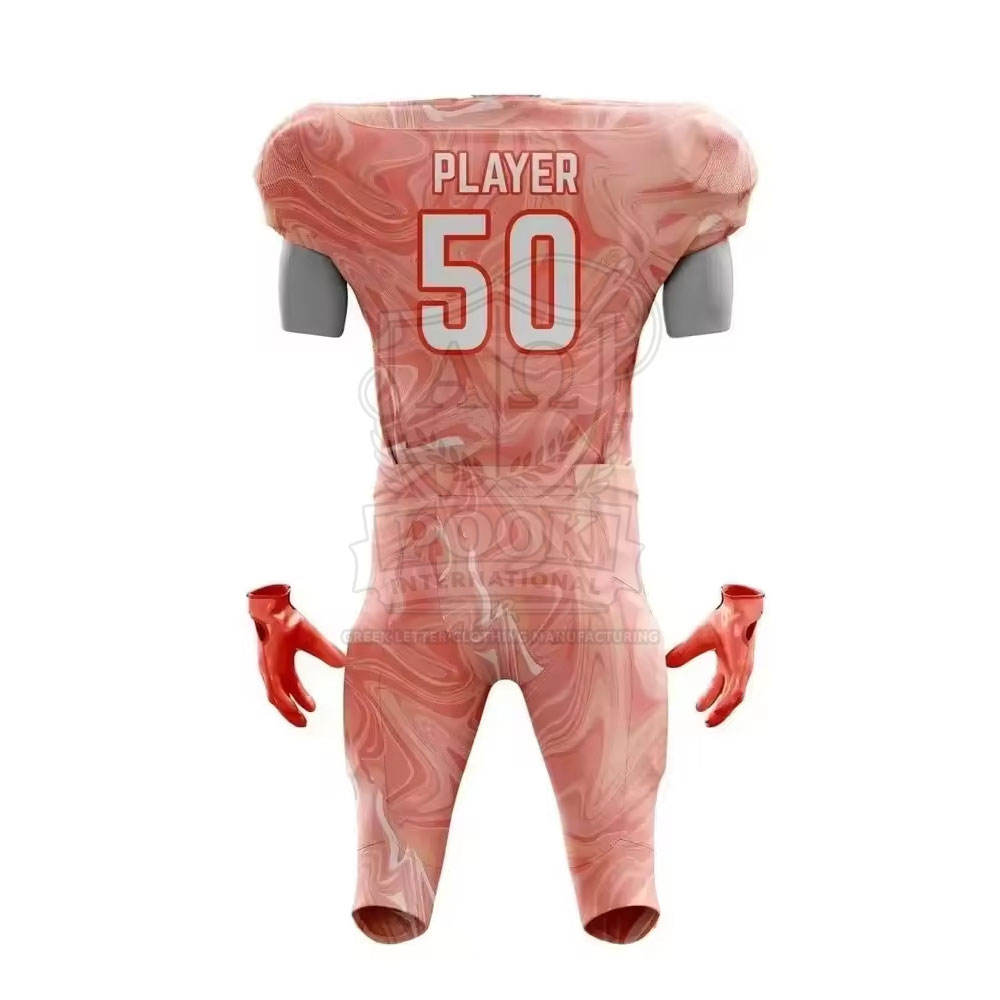 Power Punch Custom National Football Team American Football Uniform for Adults High Quality Men - Angle 5