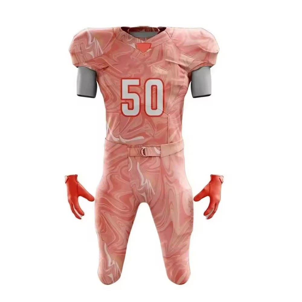 Power Punch Custom National Football Team American Football Uniform for Adults High Quality Men