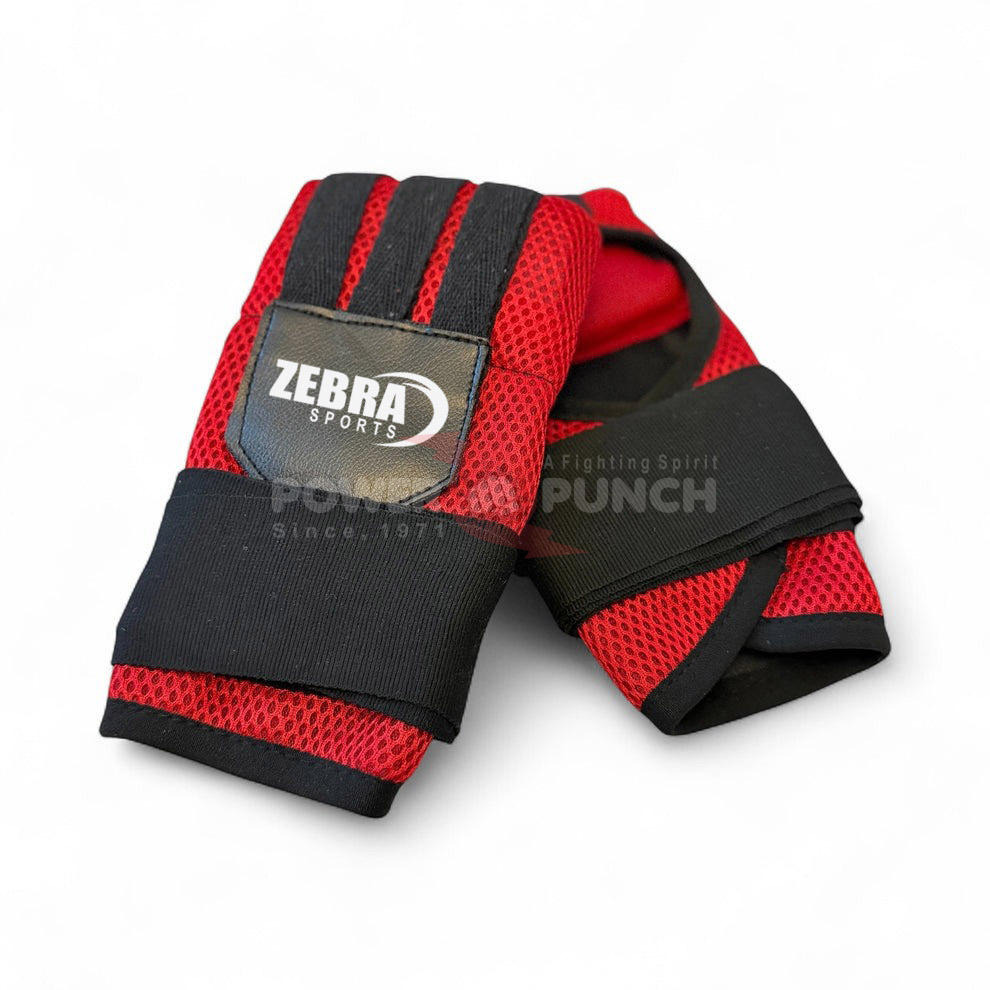Power Punch Leather Boxing Bandage Wrist Wraps Hand Wrap Belt 5cm Eco-Friendly Angle 3