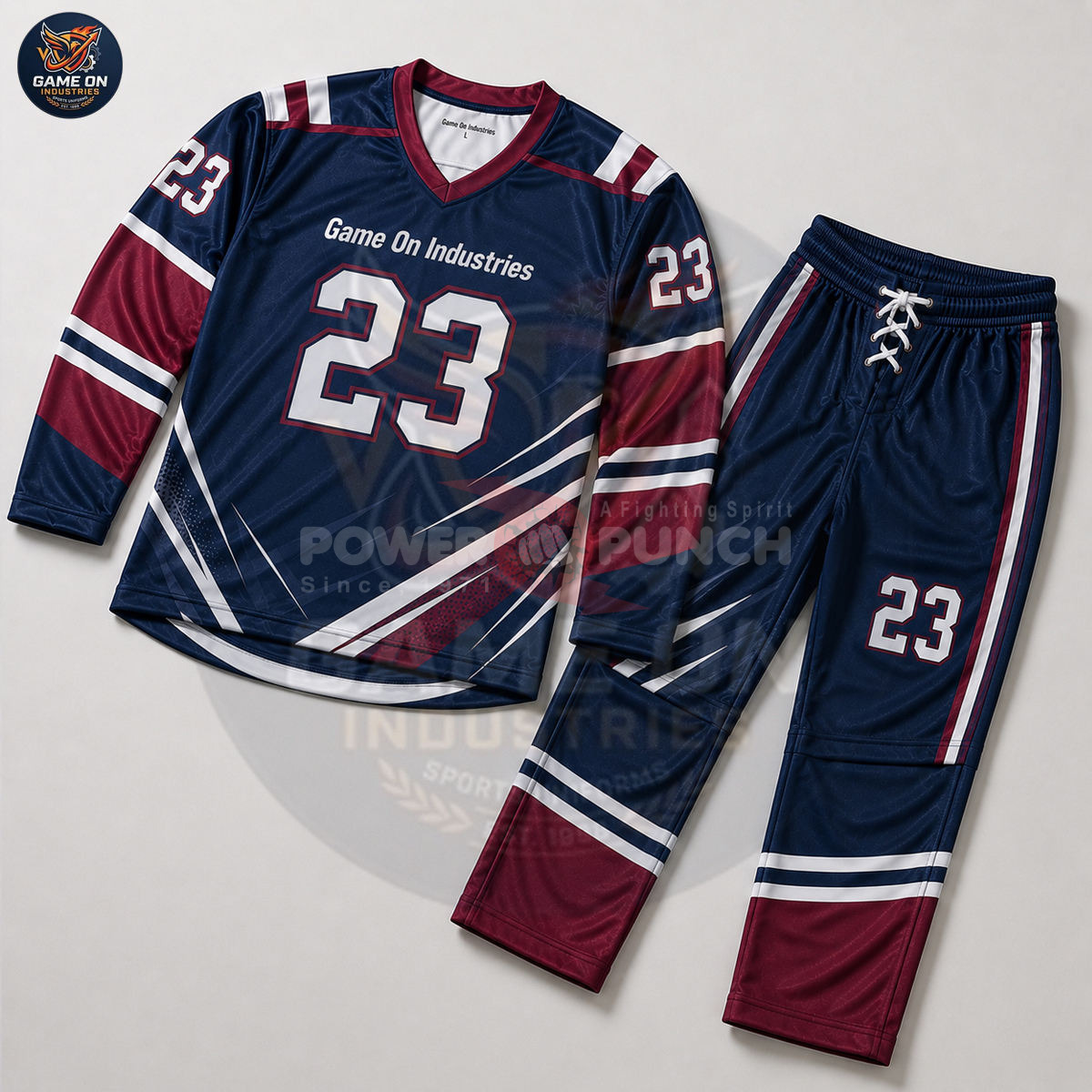 Power Punch Quick Dry Athletic Sportswear Manufacturer Team Wear Comfortable Top Selling Custom - Angle 2