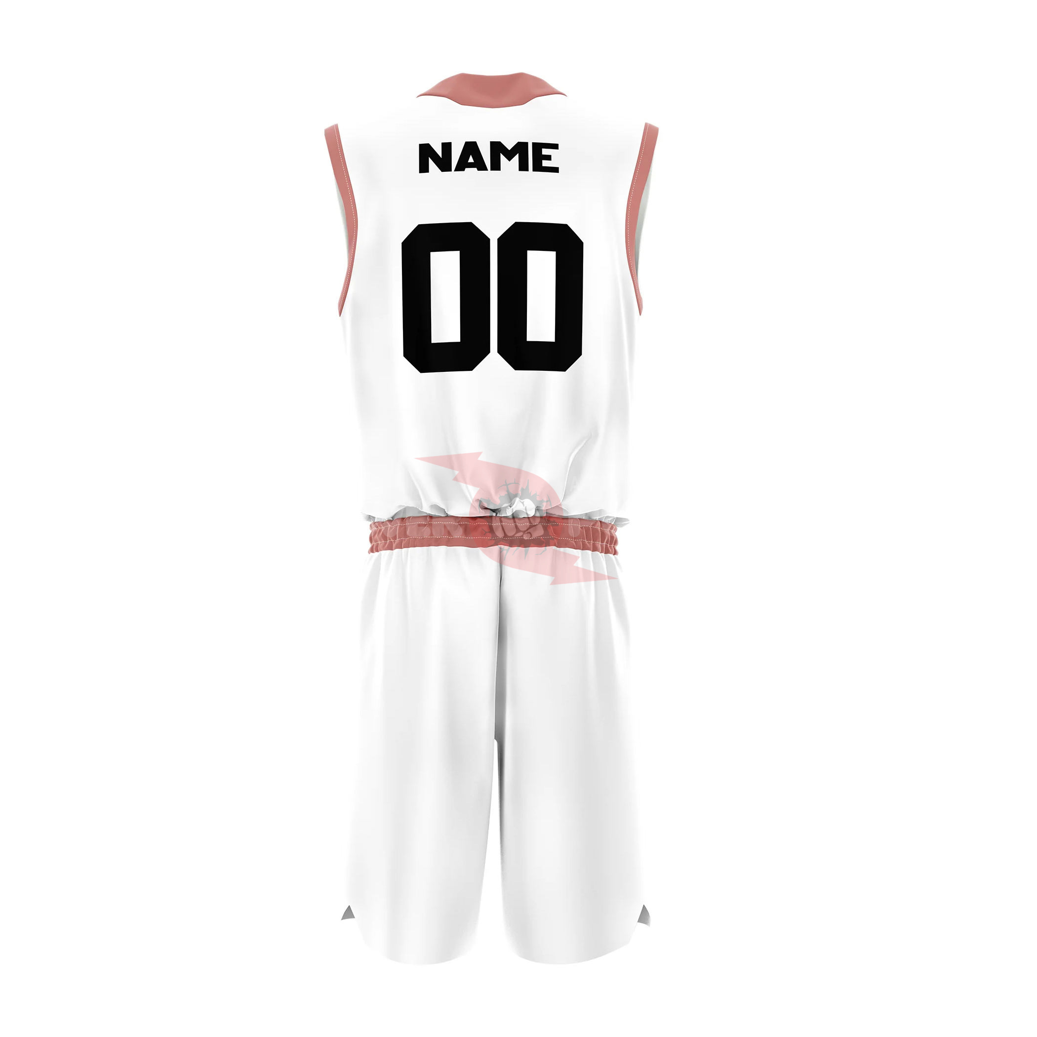 Power Punch 2026 Custom High Quality Basketball Jersey for Adults Polyester Shorts With Blank T - Angle 3