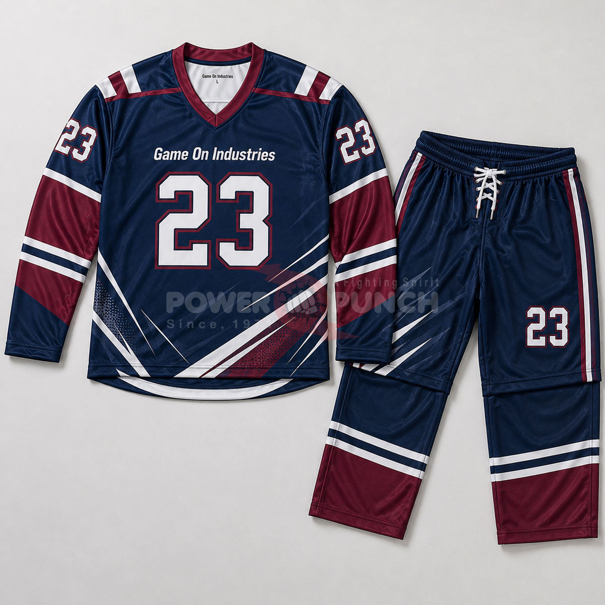Power Punch Quick Dry Athletic Sportswear Manufacturer Team Wear Comfortable Top Selling Custom
