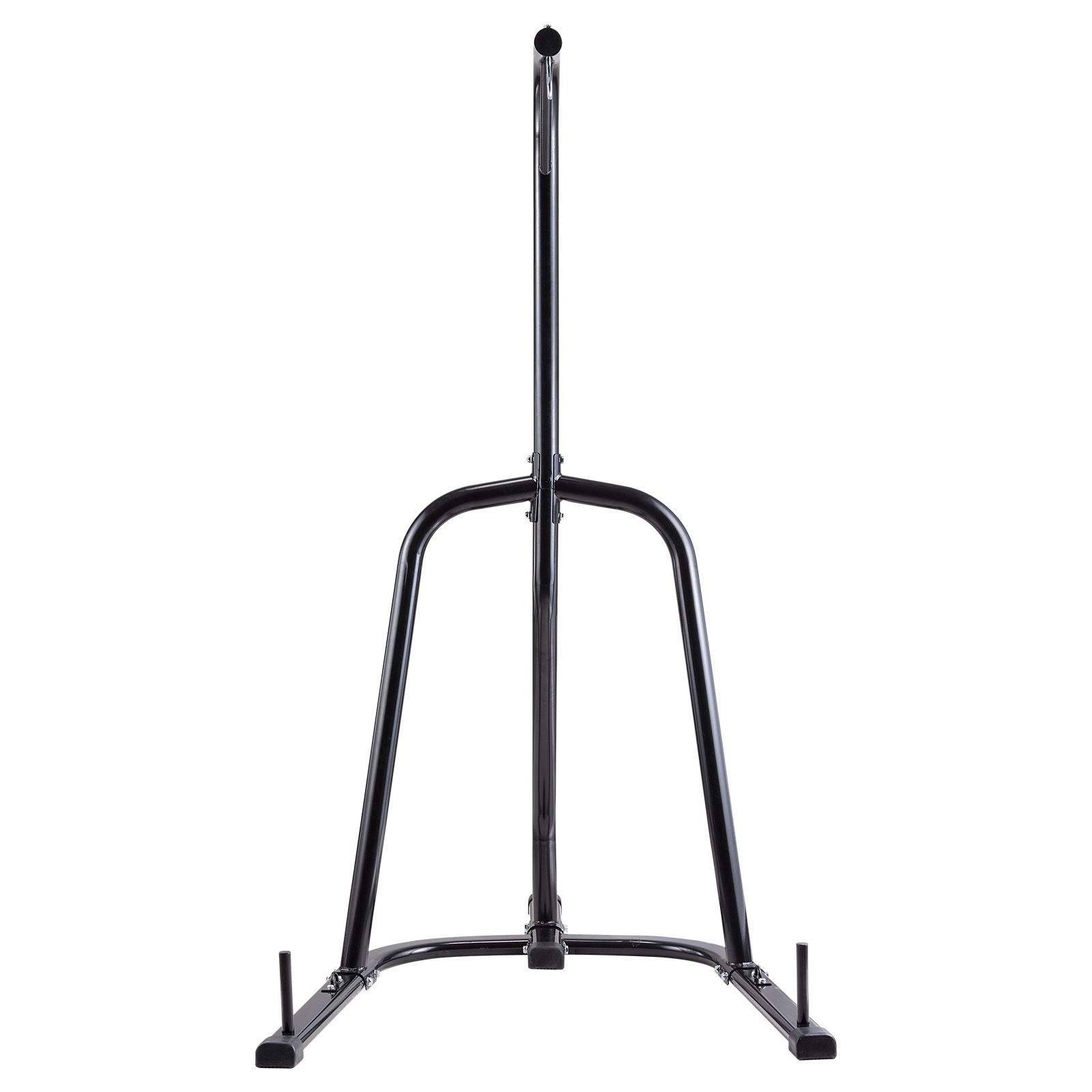 Power Punch Steel Heavy-Duty Punching Bag Stand 140 Lbs Capacity Freestanding Sandbag