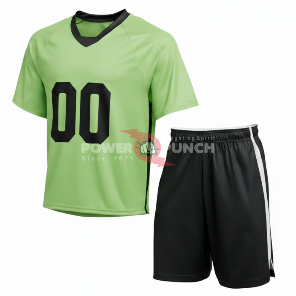 Power Punch Premium Quality Lacrosse Uniform Set Adult Unisex Polyester Breathable Sublimation  - Angle 4