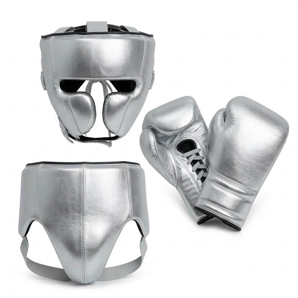 Power Punch Reliable Leather Boxing Gloves with Hook Loop Closure for Boxing Sparring Angle 3