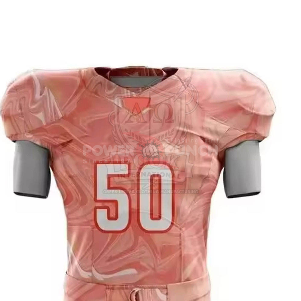 Power Punch Custom National Football Team American Football Uniform for Adults High Quality Men - Angle 2