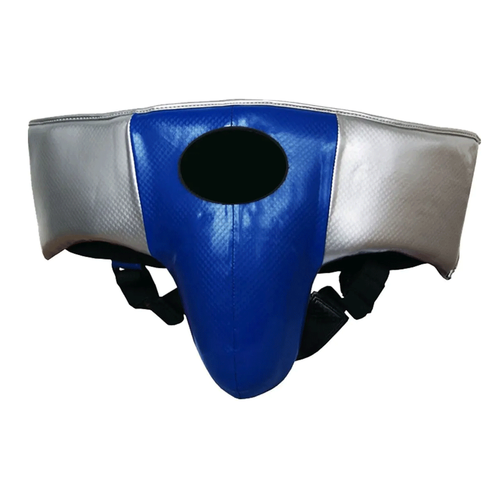 Power Punch Wholesale New Dummy Leather PU Groin Guard for Men &amp; Women Angle 3