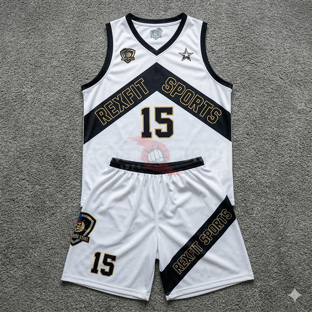 Power Punch Rexfit Blue Custom Basketball Jerseys Personalized Printed Men Women Youth Team Uni - Angle 3