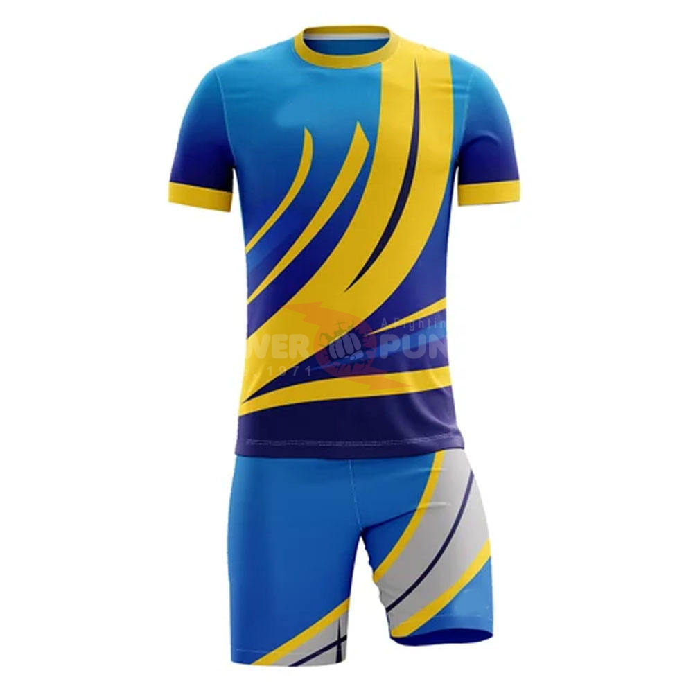 Power Punch Soccer Uniform with Premium Athletic Design Short Sleeves Customized Color amp amp