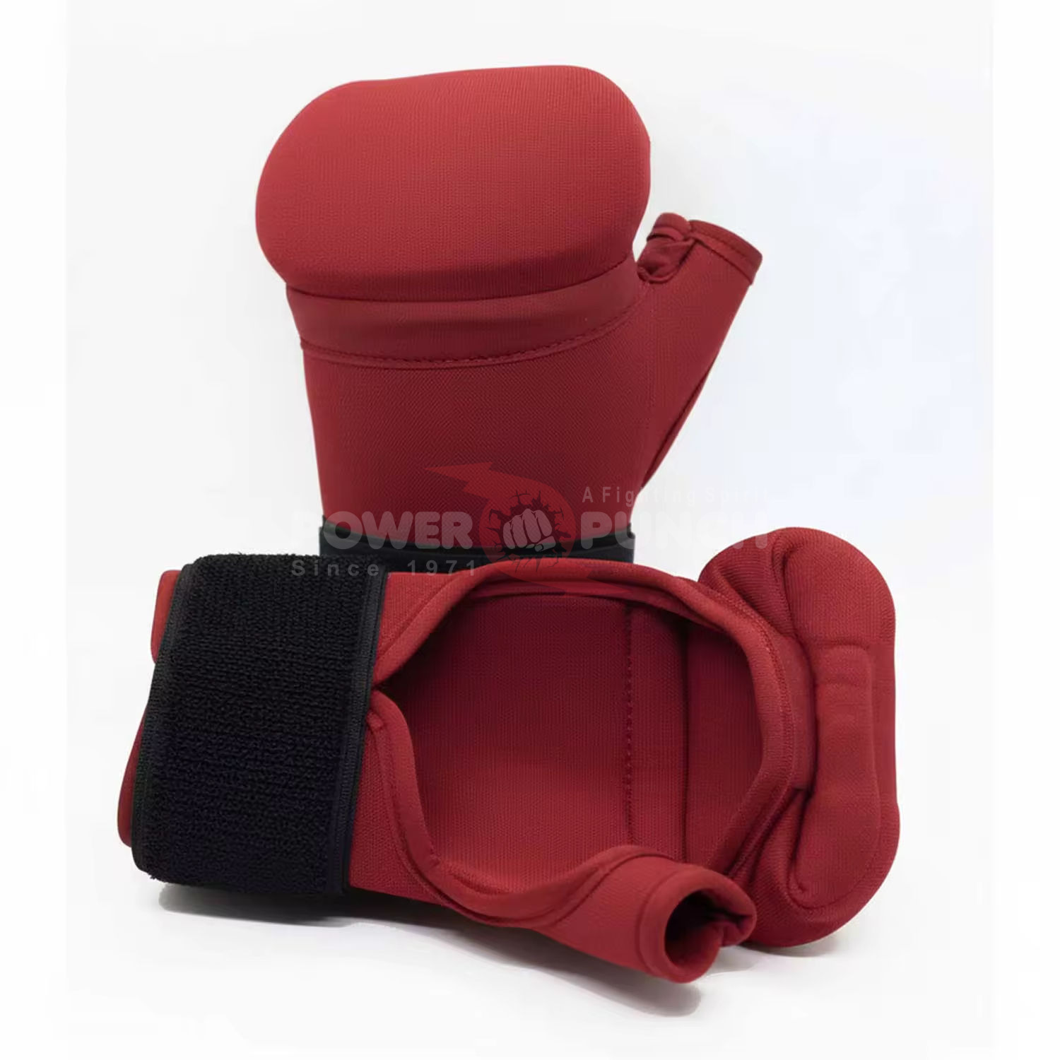Power Punch Custom Gel Padded Gloves Quick Boxing Hand Wraps with Gel Pad Inner Angle 4