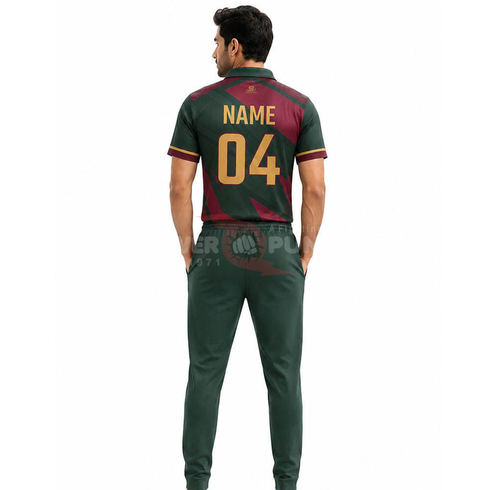 Power Punch OEM Service Training Wear Cricket Uniform New Design Best Quality Low Moq Cricket U - Angle 5