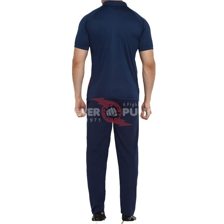 Power Punch New Customized Cricket Uniform With Full Sublimation Patch Logo Design Cricket Kit  - Angle 4