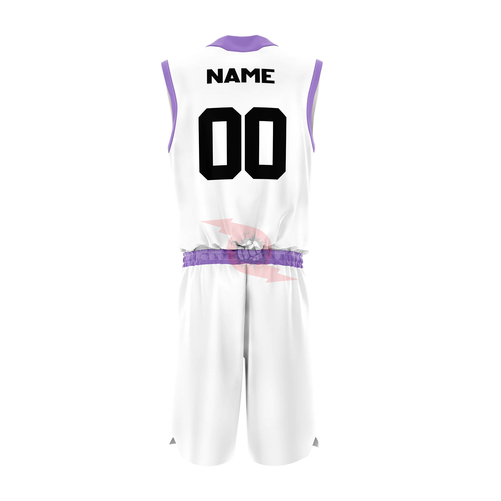 Power Punch 2026 Custom High Quality Basketball Jersey for Adults Polyester Shorts With Blank T - Angle 2