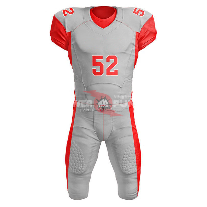 Power Punch Stitched American Football Jersey Men Chargers Blue Team Uniform Custom Made Sports - Angle 2
