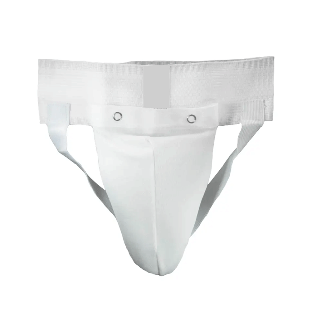 Power Punch Wholesale New Dummy Leather PU Groin Guard for Men &amp; Women Angle 4