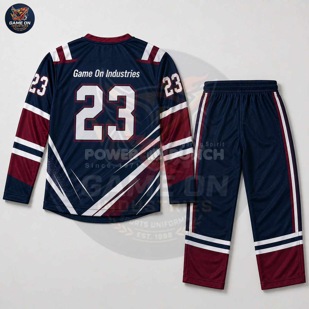 Power Punch Quick Dry Athletic Sportswear Manufacturer Team Wear Comfortable Top Selling Custom - Angle 3