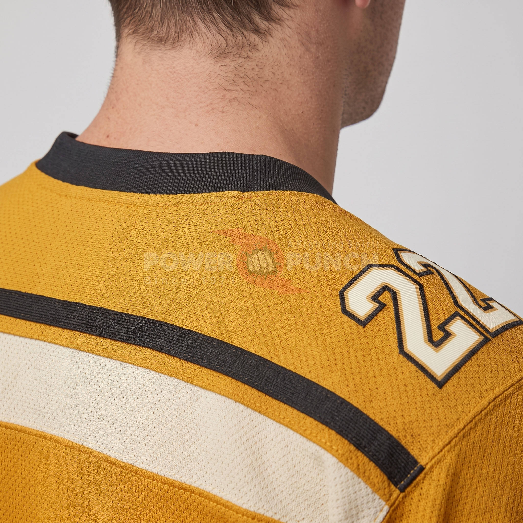 Power Punch Full Sublimation Men amp rsquo s Ice Hockey Jersey Men Full Sleeve Ice Shirt Digita - Angle 4