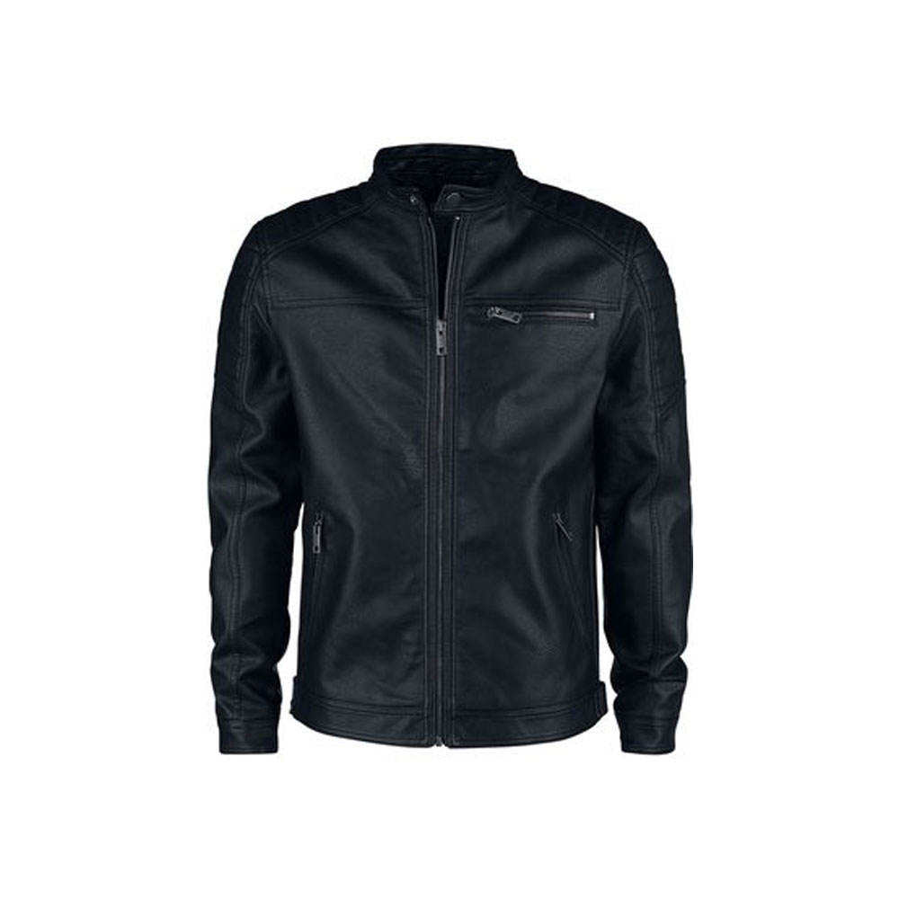 Power Punch 2026 Men leather jacketsHigh Quality Biker Customized Fashion Stylish Angle 3