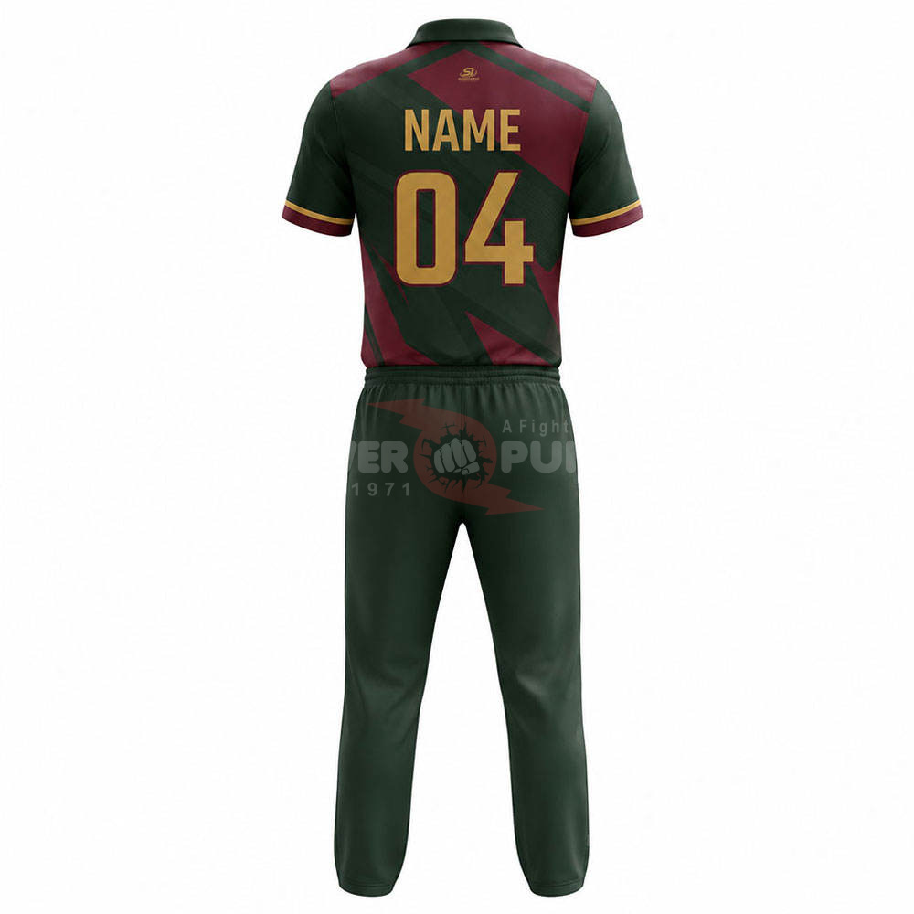 Power Punch OEM Service Training Wear Cricket Uniform New Design Best Quality Low Moq Cricket U - Angle 3