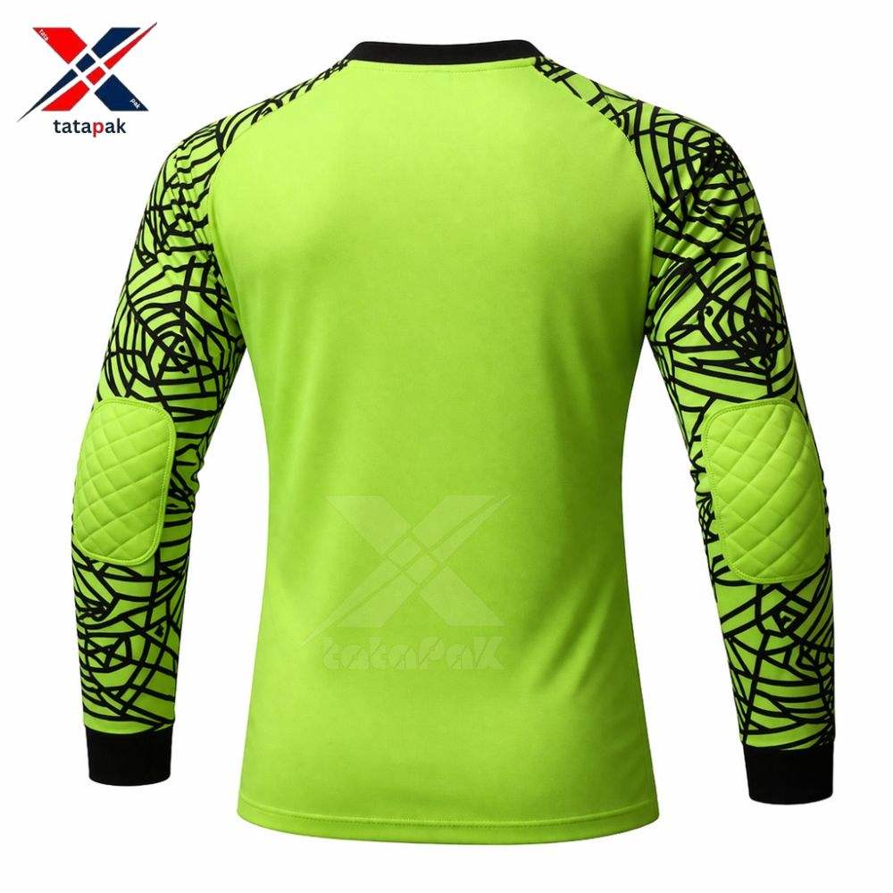 Power Punch Professional Soccer Goalkeeper Uniform With Padded Chest Protection Designed For Un - Angle 4