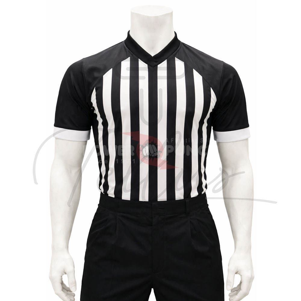 Power Punch Customizable Printed Quick-Dry soccer referee jersey Breathable Sportswear Custom D - Angle 4