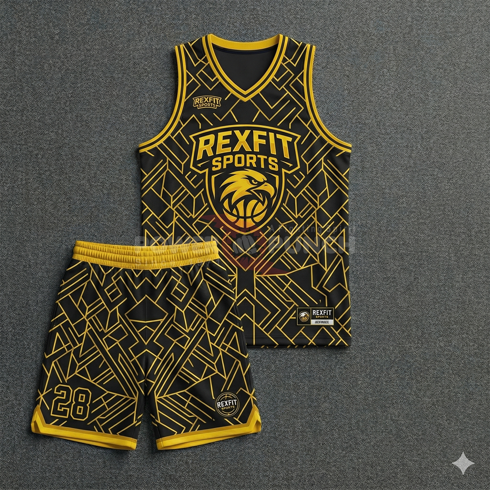 Power Punch Rexfit Blue Custom Basketball Jerseys Personalized Printed Men Women Youth Team Uni - Angle 4