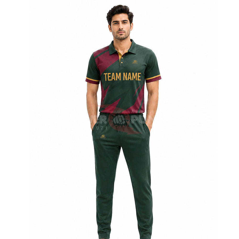 Power Punch OEM Service Training Wear Cricket Uniform New Design Best Quality Low Moq Cricket U - Angle 4