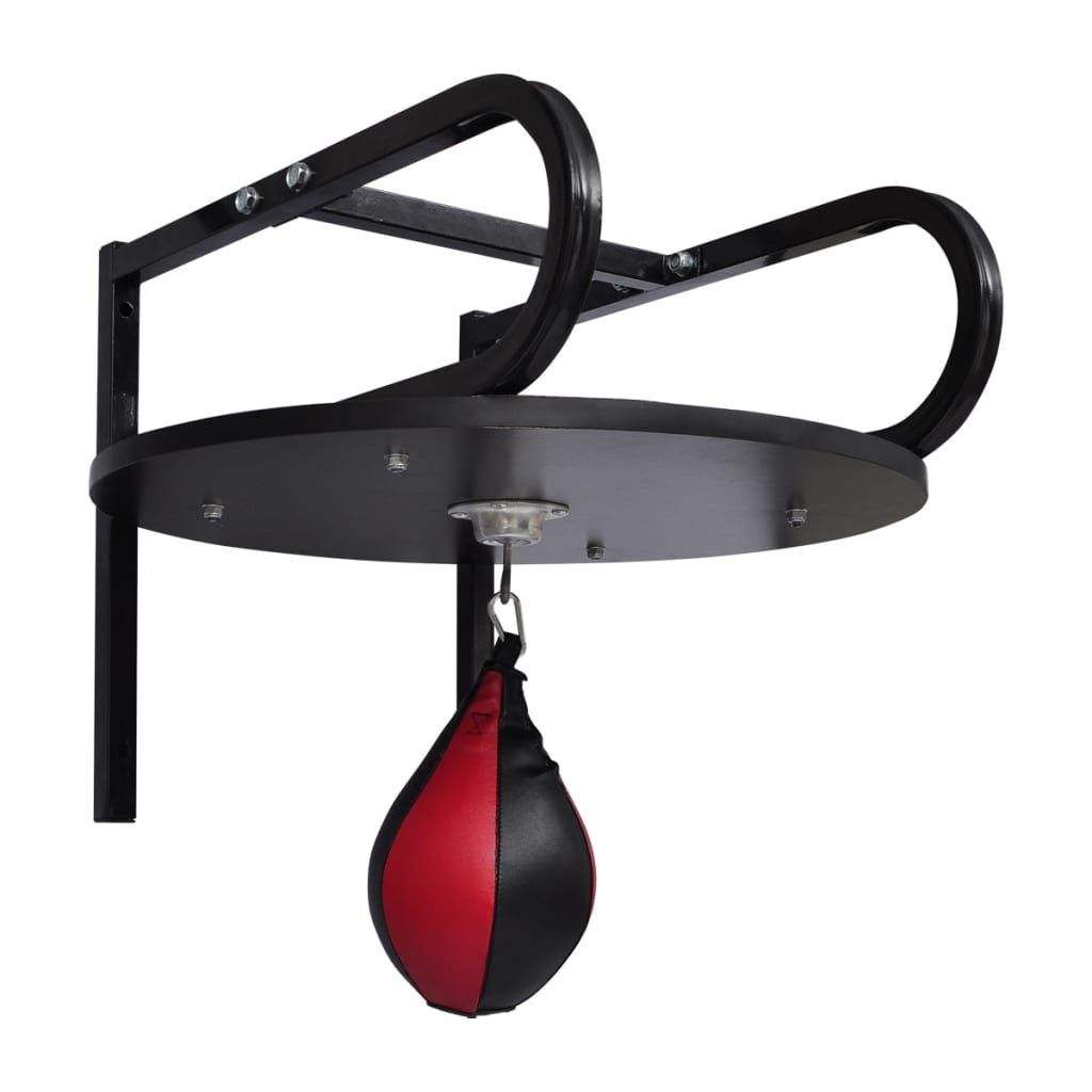 Power Punch Speed Ball Platform Swivel Bracket Black Metal Punching Ball Stand Adult