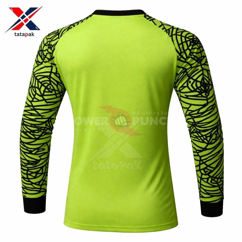 Power Punch Professional Soccer Goalkeeper Uniform With Padded Chest Protection Designed For Un - Angle 3