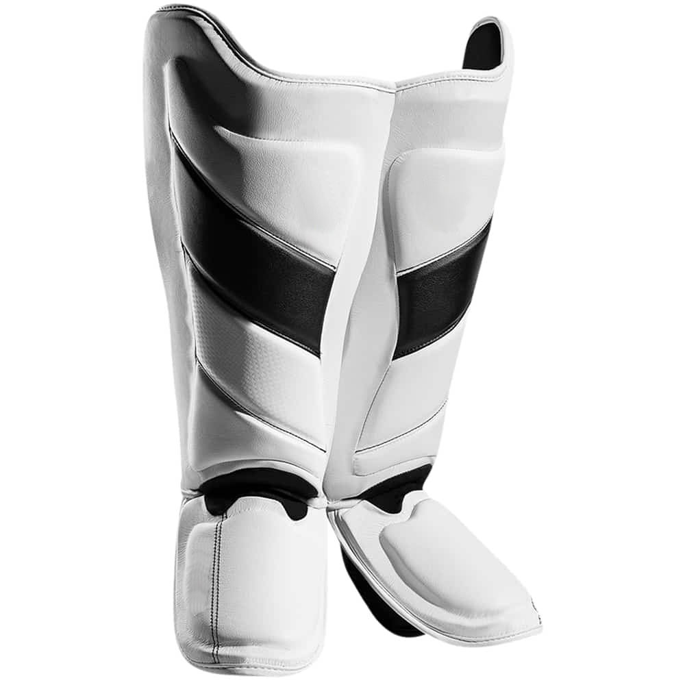 Power Punch Custom Quality Protective Durable Shin Guards for Martial Arts Training Angle 4