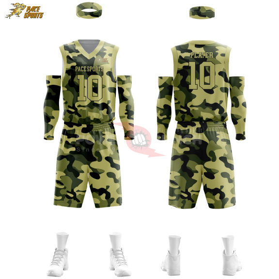 Power Punch Adult Men Basketball Uniform Sets Summer Breathable Quick Dry Sleeveless Customizab - Angle 2