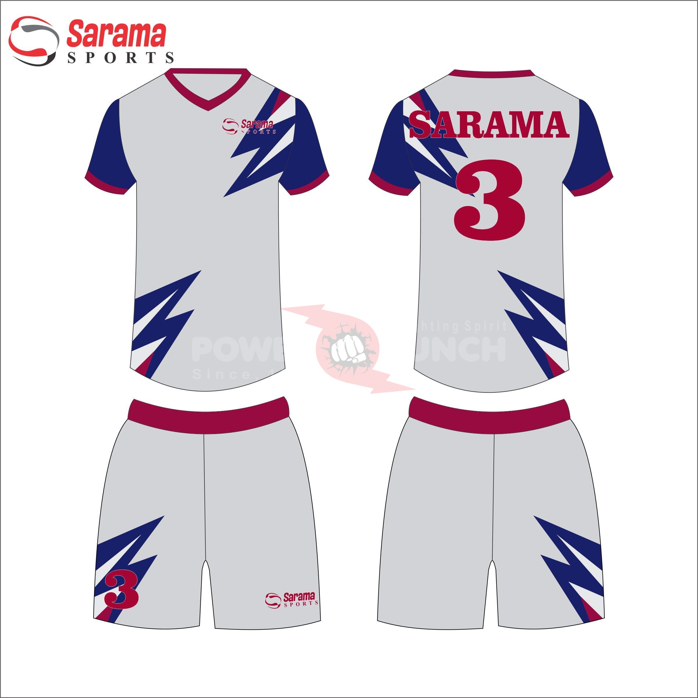 Power Punch Mens Soccer Goalkeeper Custom Uniform Jersey and Pants shorts goal Keeper Uniform S - Angle 3