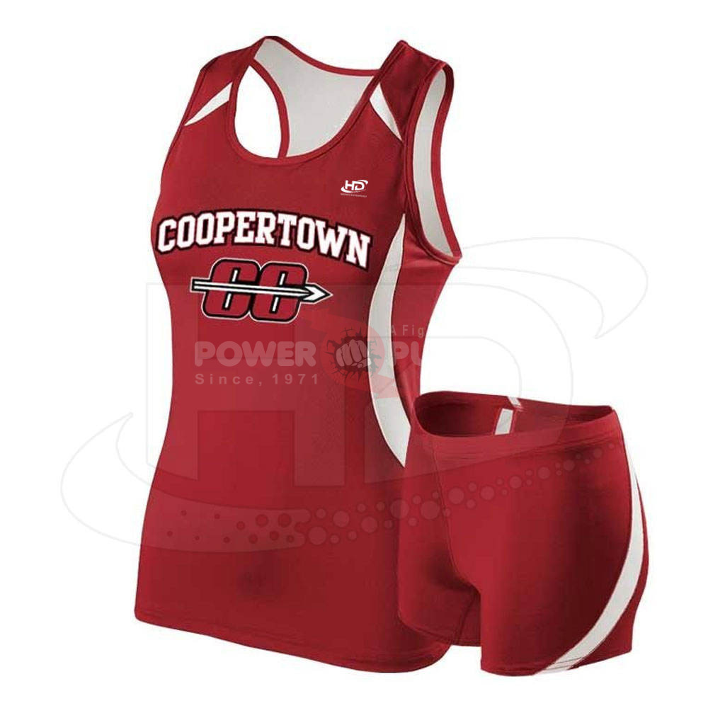 Power Punch Wholesale Custom Made Sublimation Youth Track and Field Running Uniforms | Custom O - Angle 4